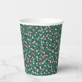 Holiday Sprinkles Green Paper Cup Pappbecher (Rechts)