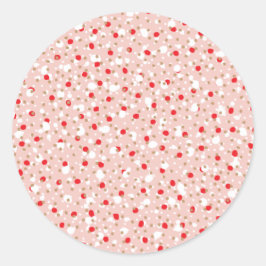Holiday Sprinkles Pastel Pink Sticker