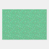 Holiday Sprinkles Wrapping Paper Color Trio 2 Geschenkpapier Set (Vorderseite 2)