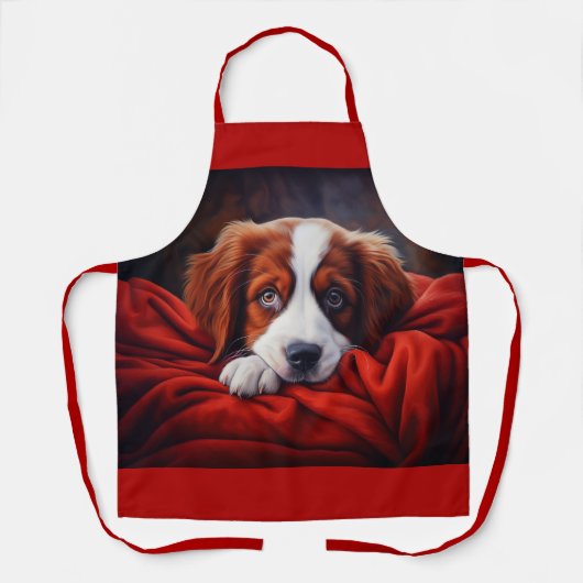 Holiday St. Bernard Schürze (Vorderseite)