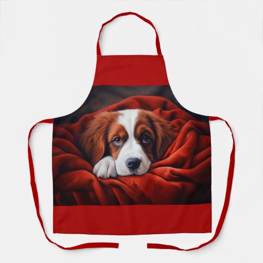 Holiday St. Bernard Schürze (Vorderseite)