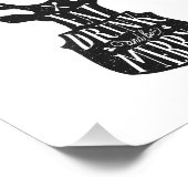 Holiday Stag | Holiday Art Print Fotodruck (Ecke)