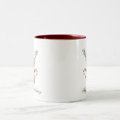 Holiday Stag Mug Zweifarbige Tasse (Mittel)