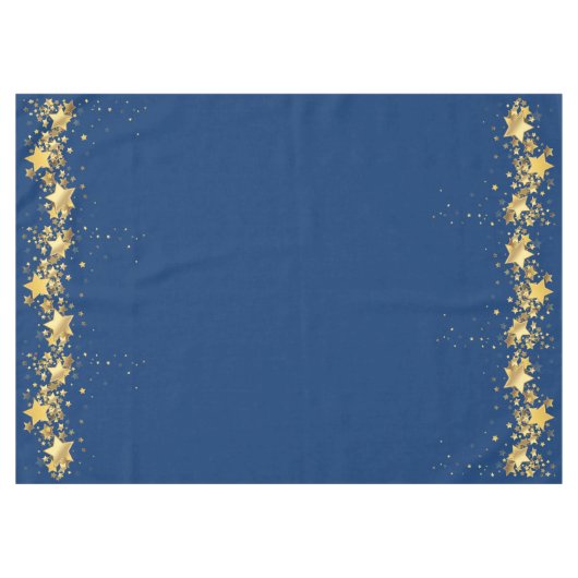Holiday Stars Tableclout Tischdecke (Vorderseite (Horizontal))
