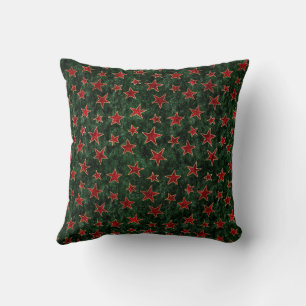 Holiday Stars Textured Pillow Kissen