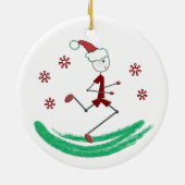 Holiday Stick Runner Typ - vorne und hinten Keramikornament (Hinten)