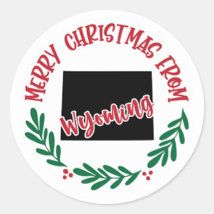 Holiday Sticker von Wyoming
