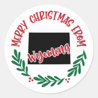 Holiday Sticker von Wyoming