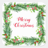 Holiday Stickers Garland (Vorderseite)