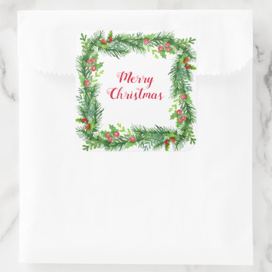 Holiday Stickers Garland (Tasche)