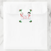 Holiday Stickers Snowman (Tasche)