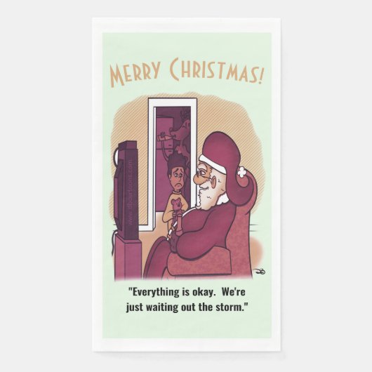 Holiday Storm Serviette (Vorderseite)