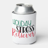 Holiday Stress Reliever | Coole Weihnachtsgetränke Dosenkühler (Kanne Vorderseite)