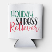 Holiday Stress Reliever | Coole Weihnachtsgetränke Dosenkühler (Vorderseite)
