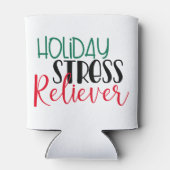 Holiday Stress Reliever | Coole Weihnachtsgetränke Dosenkühler (Rückseite)
