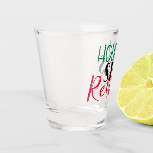 Holiday Stress Reliever | Coole Weihnachtsgetränke Schnapsglas (Links)