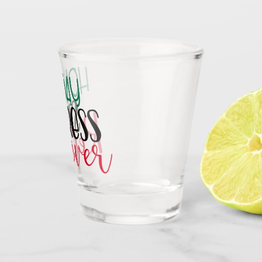 Holiday Stress Reliever | Coole Weihnachtsgetränke Schnapsglas (Rechts)