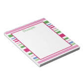 Holiday Strip Notepad Notizblock (angewinkelt)