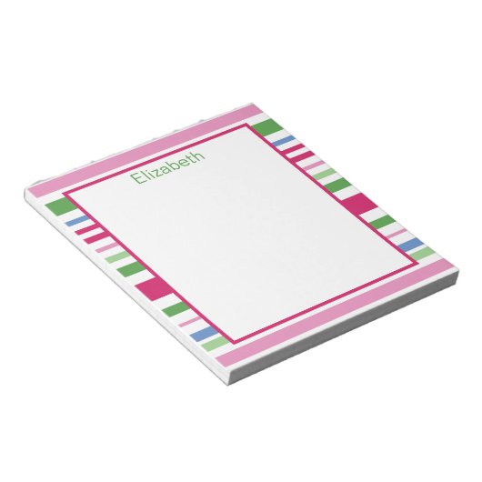 Holiday Strip Notepad Notizblock (angewinkelt)