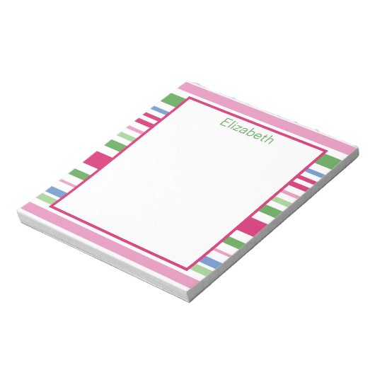 Holiday Strip Notepad Notizblock (Rotiert)