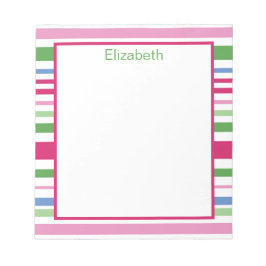 Holiday Strip Notepad Notizblock