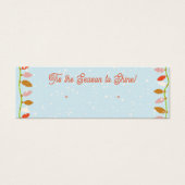 Holiday Study Earring Display Card (Vorderseite)