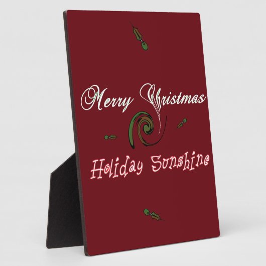 Holiday Sunshine Collection Fotoplatte (Seite)