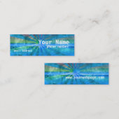 Holiday Sunshine Visitenkarte Telefonnummerkarte (Vorne/Hinten)