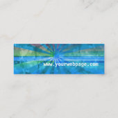 Holiday Sunshine Visitenkarte Telefonnummerkarte (Rückseite)