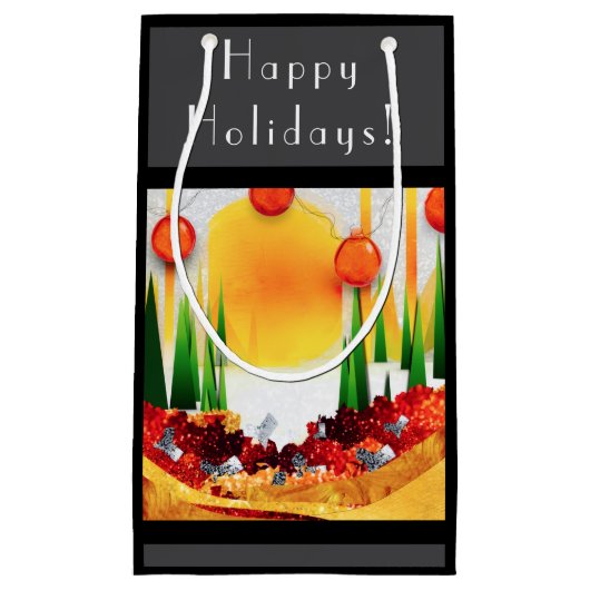 HOLIDAY SUNSHINE WITHIN THE PINES :) KLEINE GESCHENKTÜTE (Vorderseite)