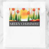 HOLIDAY SUNSHINE WITHIN THE PINES :) RECHTECKIGER AUFKLEBER (Tasche)