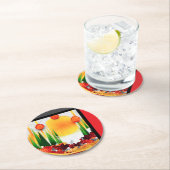 HOLIDAY SUNSHINE WITHIN THE PINES :) RUNDER PAPPUNTERSETZER (Vor Ort)