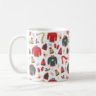 Holiday Sweaters Hats & Mittens Tasse