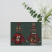 Holiday Sweaters Postkarte (Stehend Vorderseite)