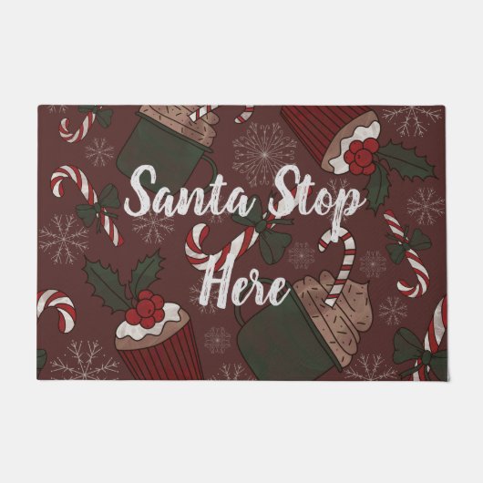 Holiday Sweet Leckereien Fußmatte (Vorderseite)