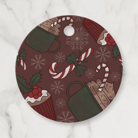 Holiday Sweet Leckereien Geschenkanhänger (Vorderseite)