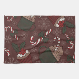 Holiday Sweet Leckereien Geschirrtuch