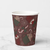 Holiday Sweet Leckereien Pappbecher (Rückseite)