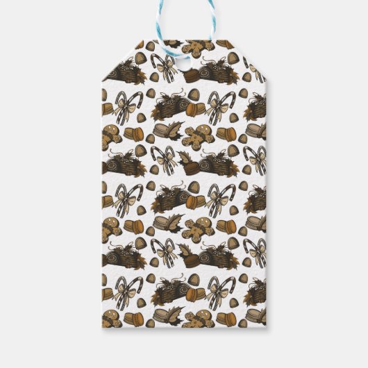 Holiday Sweets- Coco (Solid) Gift Tag Geschenkanhänger (Vorderseite)