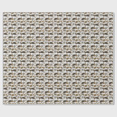 Holiday Sweets- Coco (Solid) Wrapping Paper Geschenkpapier (Flach)