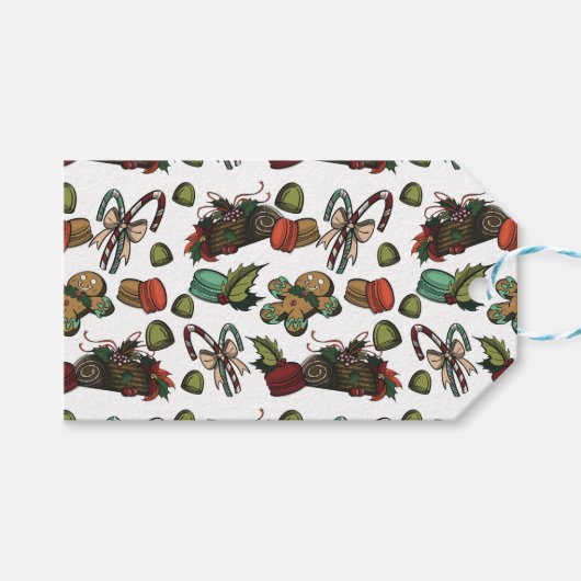 Holiday Sweets Geschenkanhänger (Vorderseite (Horizontal))