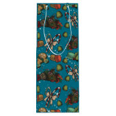 Holiday Sweets- Ice (Color) Geschenktüte Für Weinflaschen (Rückseite)