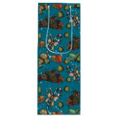 Holiday Sweets- Ice (Color) Geschenktüte Für Weinflaschen (Vorderseite)