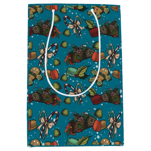 Holiday Sweets- Ice (Color) Mittlere Geschenktüte (Vorderseite)