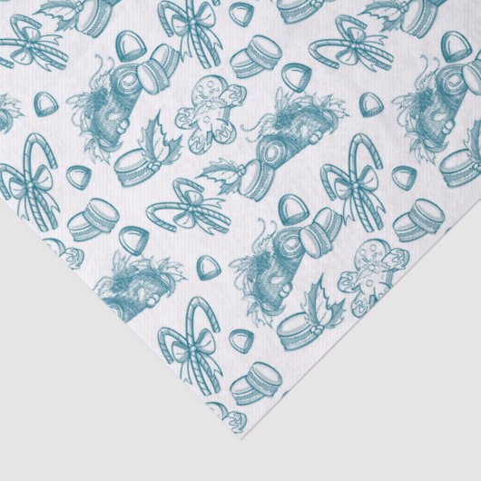 Holiday Sweets- Ice (Sheer) Seidenpapier (Detail)