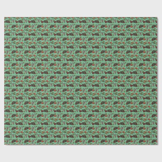 Holiday Sweets- Mint (Color) Geschenkpapier (Flach)
