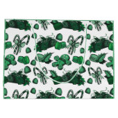 Holiday Sweets- Mint (Solid) Große Geschenktüte (Rückseite)