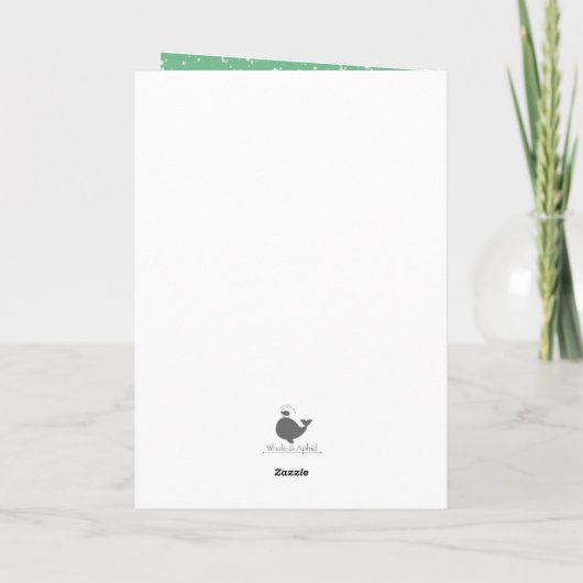 Holiday Sweets- Mint (Solid) Karte (Rückseite)