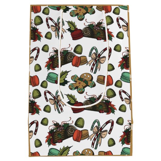 Holiday Sweets Mittlere Geschenktüte (Rückseite)