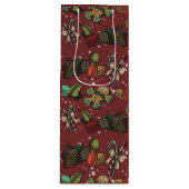 Holiday Sweets- Peppermint (Color) Geschenktüte Für Weinflaschen (Vorderseite)